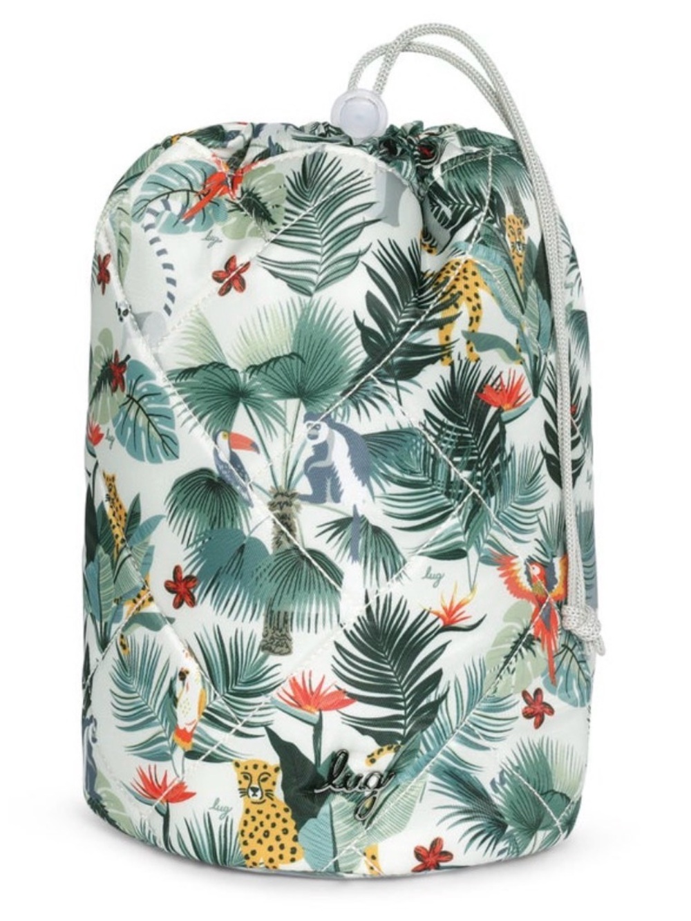 Lug Tumbler Storage Pouch in Wildlife Cream
